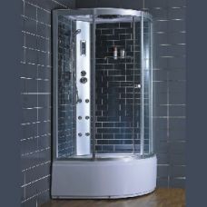 Асимметричная душевая кабина Eurosun (Евросан) S021-110H R/L 110*85 см для ванной комнаты