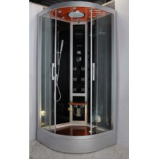 Полукруглая душевая кабина Eurosun (Евросан) S022-90L 90*90 см для ванной комнаты