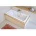 Прямоугольная акриловая ванна Excellent (Экселлент) Aquaria (Аквария) 160*70 см для ванной комнаты