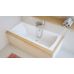Прямоугольная акриловая ванна Excellent (Экселлент) Aquaria (Аквария) Lux 180*80 см для ванной комнаты