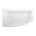 Асимметричная акриловая ванна Excellent (Экселлент) Magnus 150*85 см для ванной комнаты