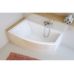 Асимметричная акриловая ванна Excellent (Экселлент) Magnus 150*85 см для ванной комнаты