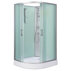 Асимметричная душевая кабина Fresh (Фреш) H311 110*80 для ванной комнаты