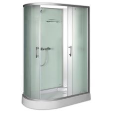 Асимметричная душевая кабина Fresh (Фреш) H312 120*80 для ванной комнаты