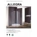 Душевая кабина Gallo Allegra G-8106 90*90 см для ванной комнаты
