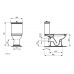 Унитаз Ideal Standard (Идеал Стандард) Calla (Калла) T306661/T306601 для ванной комнаты или туалета