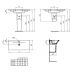 Раковина-умывальник Ideal Standard (Идеал Стандард) Connect Space E136301 50 см для ванной комнаты