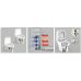 Напольный унитаз-компакт Ideal Standard (Идеал Стандарт) Connect Pure W912301 для ванной комнаты или туалета