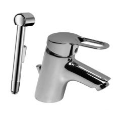 Смеситель Ideal Standard (Идеал Стандард) SanRemo (СанРемо) B7653AA с гигиеническим душем для раковины-умывальника в ванной комнате