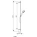 Термостатический смеситель Ideal Standard (Идеал Стандард) Celia (Целия) A4709AA для душа в ванной комнате