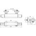 Термостатический смеситель Ideal Standard (Идеал Стандард) Ceratherm 50 (Сератерм 50) A4508AA душа в ванной комнате