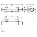 Термостатический смеситель Ideal Standard (Идеал Стандард) Melange (Меланж) A4279AA для душа в ванной комнате