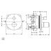 Термостатический смеситель Ideal Standard (Идеал Стандард) Melange (Меланж) A4721AA для душа в ванной комнате