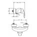 Смеситель Ideal Standard (Идеал Стандард) Tonic (Тоник) A5076AA для душа в ванной комнате