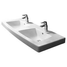 Раковина-умывальник Ideal Standard (Идеал Стандард) Ventuno (Вентуно) T002001 130 см для ванной комнаты