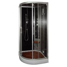 Полукруглая душевая кабина Indeo (Индео) S07-90L 90*90 см для ванной комнаты