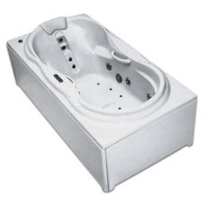 Прямоугольная акриловая ванна Indeo (Индео) Egoist (Эгоист) 190*100 для ванной комнаты