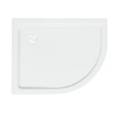 Асимметричный душевой поддон Kolpa-San (Колпа-Сан) Malur (Малур) 100*80 для душевой шторки в ванной комнате