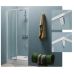 Прямоугольная душевая дверь Kolpa-San (Колпа-Сан) Q-line (Ку-лайн) TVO/S 90 для душевого поддона в ванной комнате