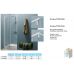 Прямоугольная душевая дверь Kolpa-San (Колпа-Сан) Q-line (Ку-лайн) TVO/S 80 для душевого поддона в ванной комнате