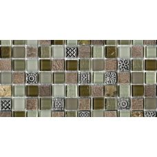Испанская мозаика L'Antic Colonial (Лантик Колониаль) Mosaico Tecno Glass Country G-522 29.6*29.6 см для ванной комнаты