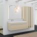 Мебель Lotos (Лотос) 130 см для ванной комнаты, подвесная