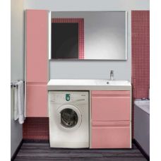 Мебель Lotos (Лотос) 130 см для ванной комнаты, подвесная под стиральную машину