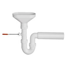 Сифон McAlpine (МакАлпайн) HC7-FUN с разрывом струи/потока для раковины-умывальника в ванной комнате