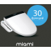 Многофункциональная электронная крышка-биде Novita (Новита) Nanobidet (Нанобидэт) Miami (Майами) для унитаза в ванной комнате и туалете
