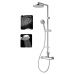 Душевая система Nikles (Никлс) Fresh 7R/LED (Фреш) D65SL.01.01L.05F для ванной комнаты и душа