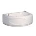 Асимметричная акриловая ванна Vagnerplast Corona (Корона) 160*80 см для ванной комнаты