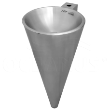 Раковина-умывальник Oceanus (Океанус) 3-002.1 из нержавеющей стали для ванной комнаты