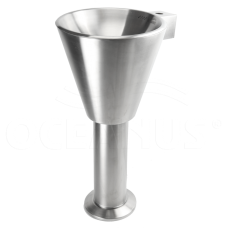 Раковина-умывальник Oceanus (Океанус) 3-003.1 из нержавеющей стали для ванной комнаты