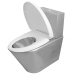 Унитаз Oceanus (Океанус) 1-001.1(P) из нержавеющей стали для ванной комнаты и туалета