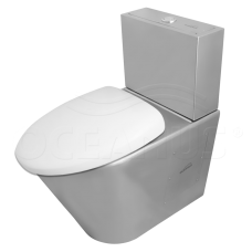 Унитаз Oceanus (Океанус) 1-001.1(S) из нержавеющей стали для ванной комнаты и туалета