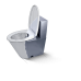 Унитаз Oceanus (Океанус) 1-001.1(P) из нержавеющей стали для ванной комнаты и туалета