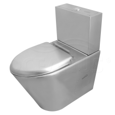 Унитаз Oceanus (Океанус) 1-001.2(S) из нержавеющей стали для ванной комнаты и туалета