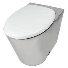 Унитаз Oceanus (Океанус) 1-002.1(S) из нержавеющей стали для ванной комнаты и туалета