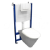 Унитаз Oceanus (Океанус) 1-003.3 из нержавеющей стали для ванной комнаты и туалета