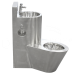 Унитаз-раковина Oceanus (Океанус) 1-004.1 из нержавеющей стали для ванной комнаты и туалета
