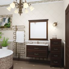 Мебель Opadiris Гарда 90 см из массива для ванной комнаты