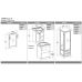 Мебель Opadiris Клио 50 см из массива для ванной комнаты
