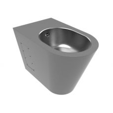 Биде Senda (Сенда) 0021 P из нержавеющей стали для ванной комнаты и туалета