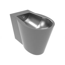 Биде Senda (Сенда) BCN P из нержавеющей стали для ванной комнаты и туалета