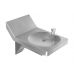 Питьевой фонтанчик Senda Slide, настенный из нержавеющей стали для ванной комнаты