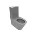 Унитаз Senda (Сенда) Monobloco BCN из нержавеющей стали для ванной комнаты и туалета