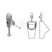 Устройство для автоматического смыва SmartSant (СмартСант) SM094006AA для писсуара в ванной комнаты или туалете