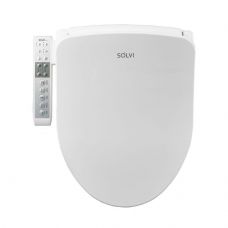 Многофункциональная электронная крышка-биде Solvi A-150 для унитаза в ванной комнате и туалете