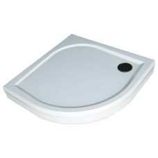 Полукруглый душевой поддон Spn (Спн) P 708 80*80 для душевой шторки в ванной комнате