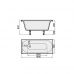 Прямоугольная ванна Spn (Спн) Izabella (Изабелла) 170*75 см из литого мрамора для ванной комнаты